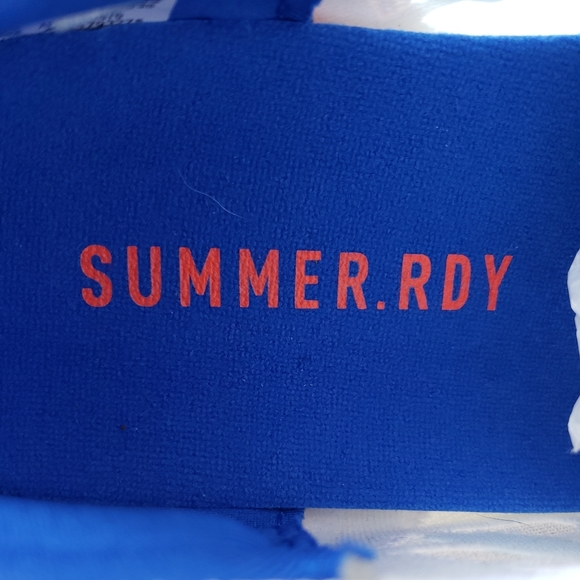 adidas UltraBoost_S.RDY Men's Running Shoe Casual Sneaker White Blue Orange - Picture 9 of 11